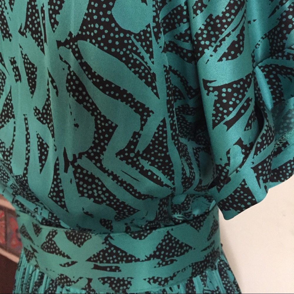 Vintage Joni Blair of California Dress w/ Belt - Picture 7 of 11